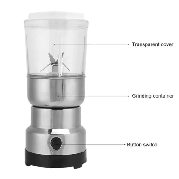 2 In 1 Coffee And Juice Electric Blender, Coffee Grinder, Bean Grinder, Multifunctional.