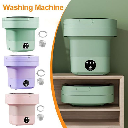 Portable Foldable Washing Machine With Detachable Drain Basket, 45% OFF Buy Now