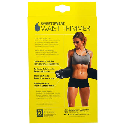 Waist Trimmer Belt, Sweat Belt Fat Burner and Weight Loss. 47% OFF BUY NOW