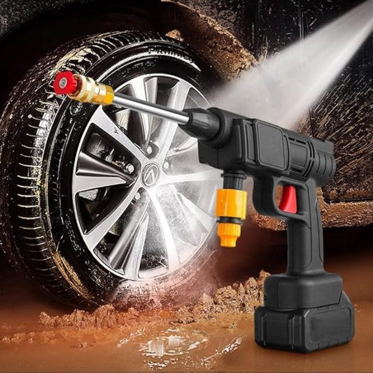 Automatic Cordless Wireless Car Wash Spray Gun High Pressure 48v Lithium Water Jet Foam Car Washer Gun. Sale 40% OFF