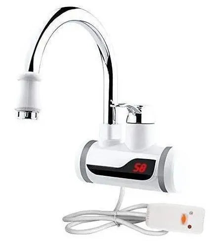 Electric Hot Water Heater Faucet Kitchen Instant Heating Tap Water (with Shower). 55% OFF