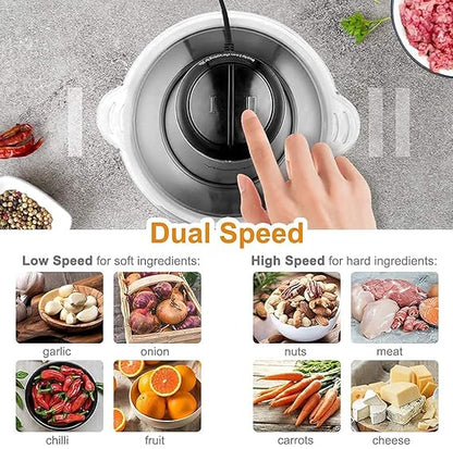 Electric Meat Grinder, Multi Function Stainless Steel Food Processor. 40% Off Buy Now.