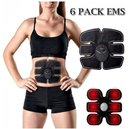 Electric Muscle Toner Ems Machine Wireless Toning Belt 6 Six Pack Abs, 49% OFF.