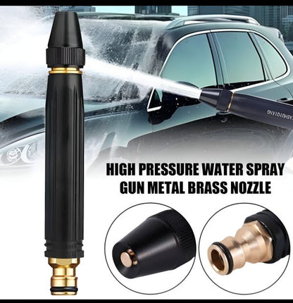 Multifunctional Hose Pipe Metal Nozzle Spray Gun For Watering Flowers Washing Glass, Car Wash Water Gun.