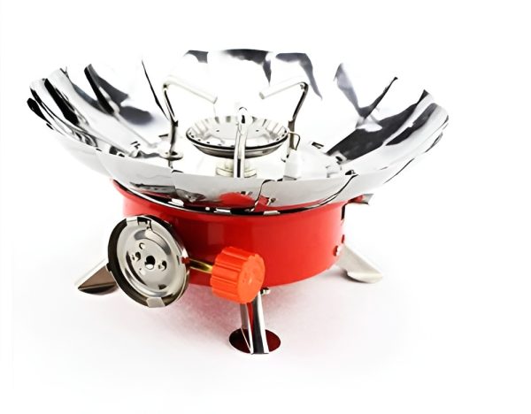 Outdoor Round Windproof Camping Stove | Mini Gas Stove For Camping And Cooking. 29% OFF