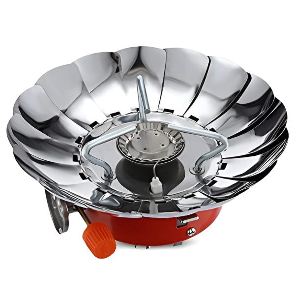 Outdoor Round Windproof Camping Stove | Mini Gas Stove For Camping And Cooking. 29% OFF