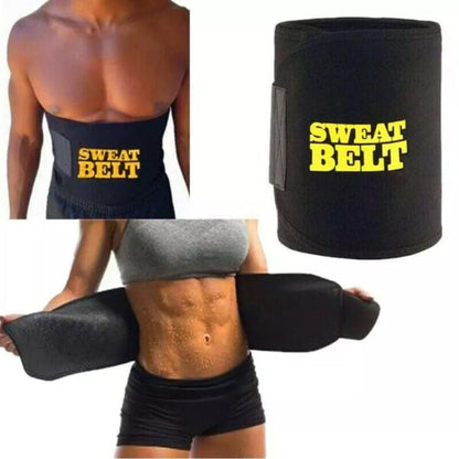 Waist Trimmer Belt, Sweat Belt Fat Burner and Weight Loss. 47% OFF BUY NOW